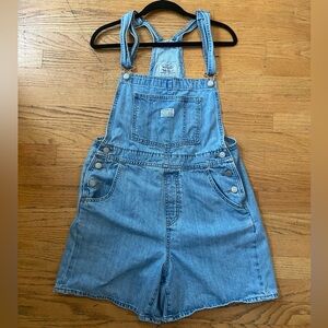 Levis Vintage Women’s Shortalls - Light Wash